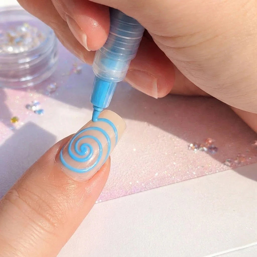 ✨Dual-Tip Nail Art Marker Pen Set