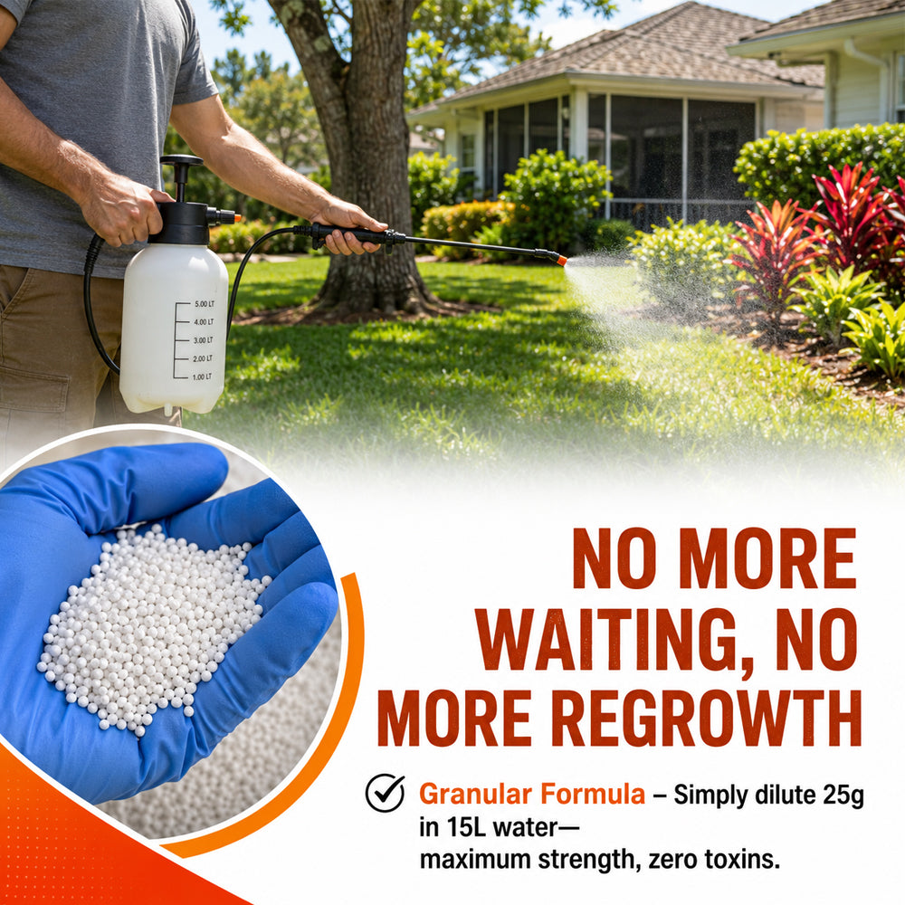💥LAST DAY SALE 60% OFF💥Stop Tough Weeds Fast — 2-in-1 Max Strength Herbicide for Glyphosate-Resistant Growth