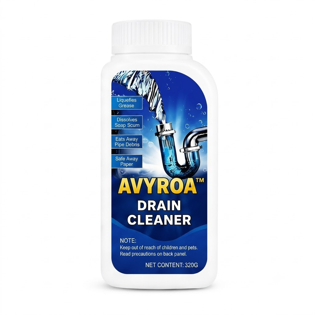 Foaming Drain Cleaner: Dissolves 200+ Clogs & Kills 99% Bacteria