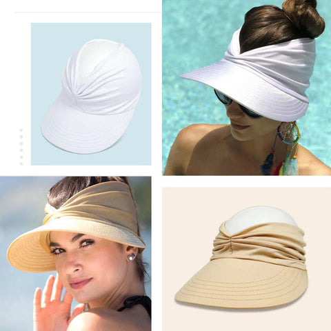 🔥 Summer Hot Sale 67% OFF💕UPF 50+ Sun Visor Ponytail Hat