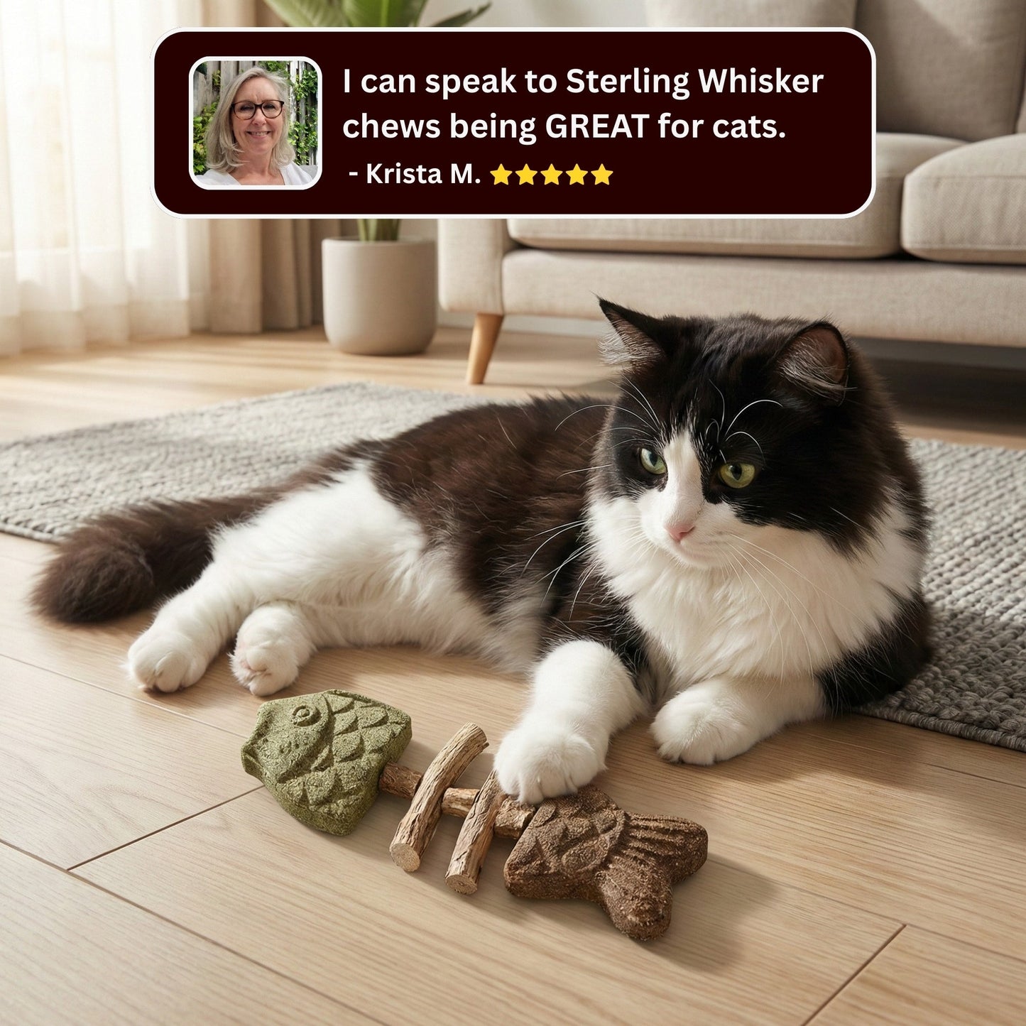 Avyroa™ Catnip & Silvervine Chew