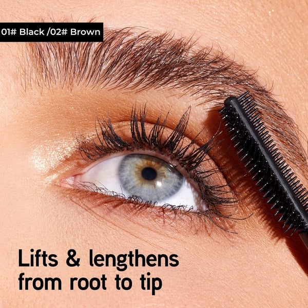 💜 Buy 1 Get 1 Free Today! Waterproof Mascara for Instant Length, Curl & Volume