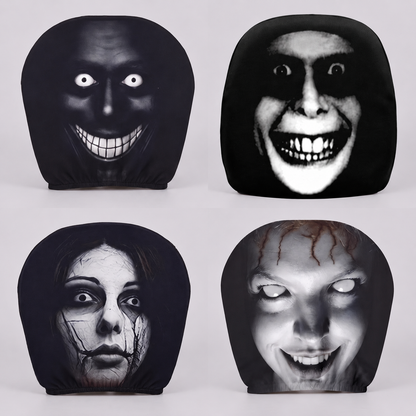 Budevia™A Pair Phantom Headrest Covers