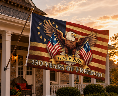 🔥 Limited-Time 250th Anniversary Deal 🎉 Celebrate 250 Years of Freedom With A Flag That Stands Out 🦅