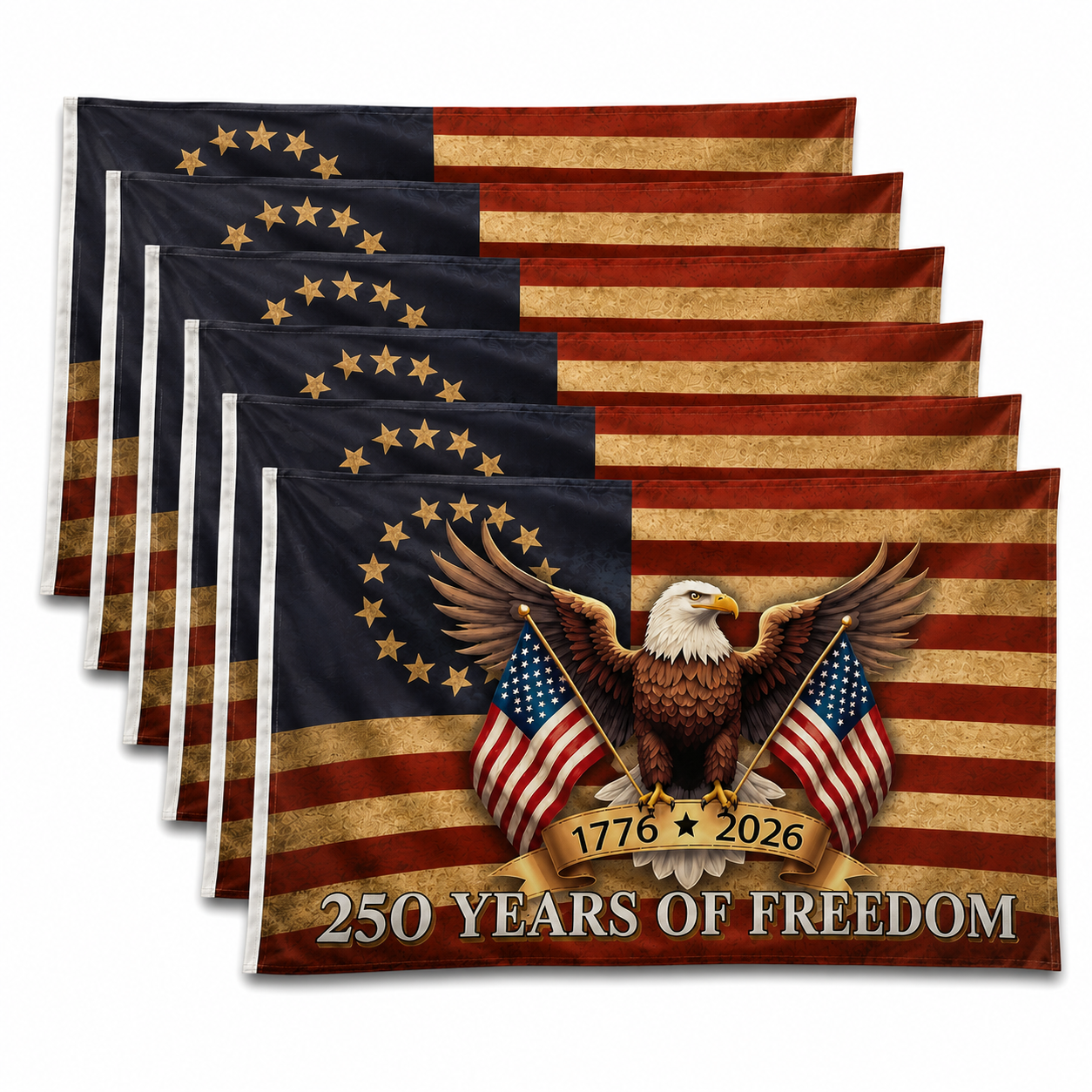 🔥 Limited-Time 250th Anniversary Deal 🎉 Celebrate 250 Years of Freedom With A Flag That Stands Out 🦅