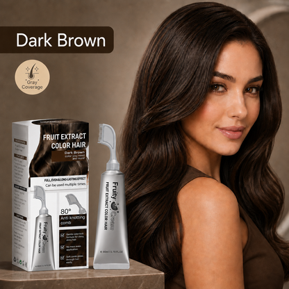 🔥Last Day 50% OFF! Avyroa® 2-in-1 Hair Color Comb — Easy, Natural-Looking Gray Coverage(📦Free Shipping)