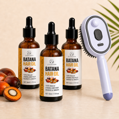 💜 New for 2026 · 60% Off 💜 3-in-1 Hydrating Mist & Scalp Massage Brush