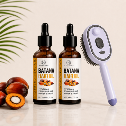 💜 New for 2026 · 60% Off 💜 3-in-1 Hydrating Mist & Scalp Massage Brush