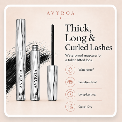 💜 Buy 1 Get 1 Free Today! Waterproof Mascara for Instant Length, Curl & Volume