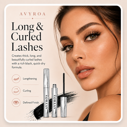 💜 Buy 1 Get 1 Free Today! Waterproof Mascara for Instant Length, Curl & Volume