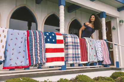 Lush Flag Blanket