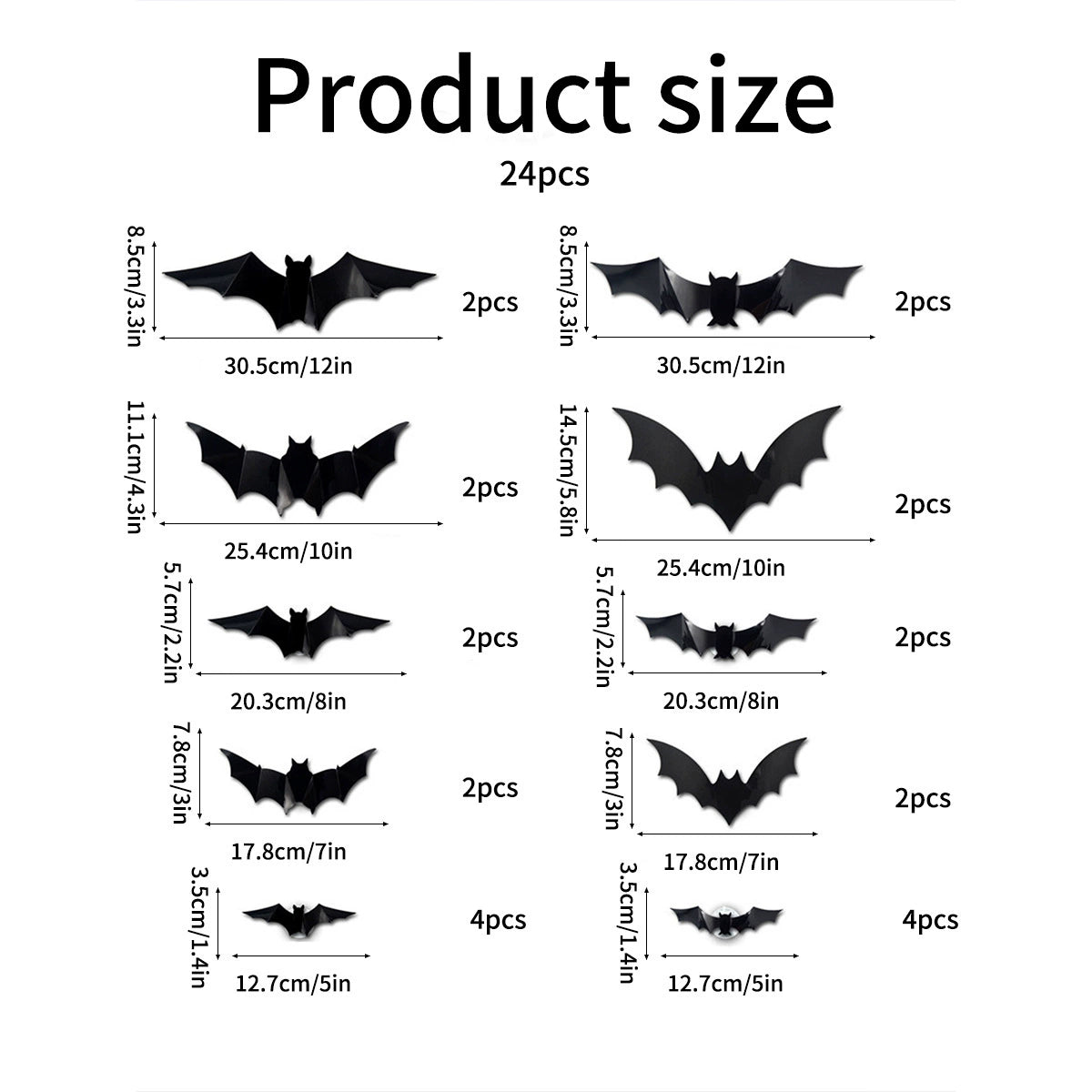 24 bat lights