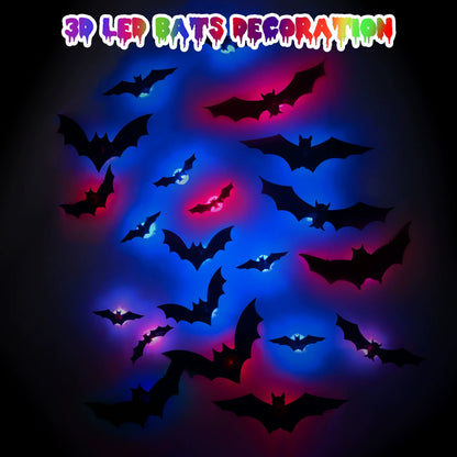 Bat lights Instant Halloween Atmosphere—No Complicated Setup