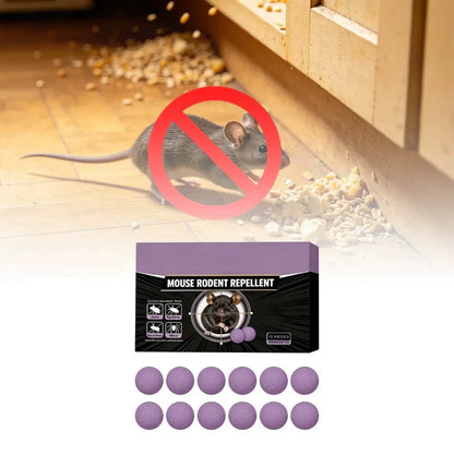 🐭 12-Pack Rodent Repellent Balls – Keep Mice Away from Your Home, Garage & Garden
