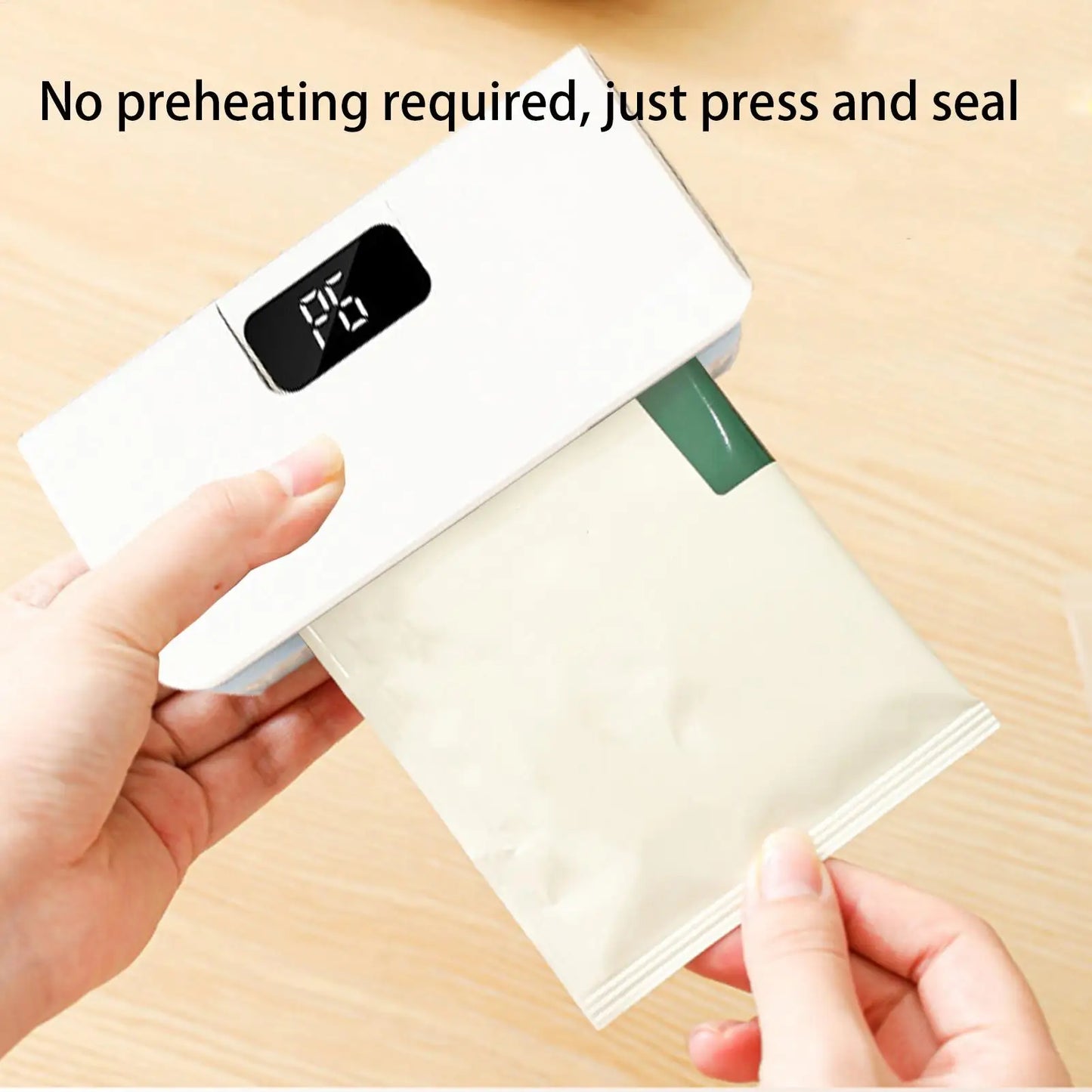 Avyroa™ Mini Bag Sealer - Rechargeable Heat Sealer & Cutter