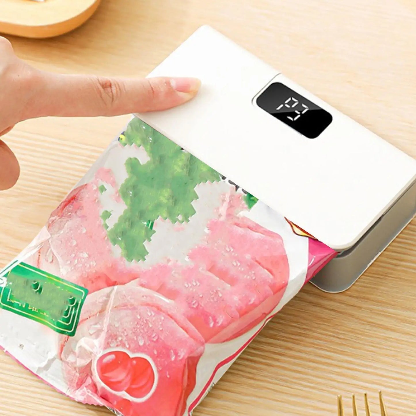 Avyroa™ Mini Bag Sealer - Rechargeable Heat Sealer & Cutter