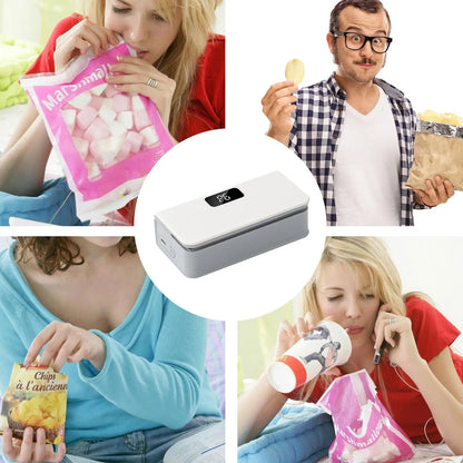 Avyroa™ Mini Bag Sealer - Rechargeable Heat Sealer & Cutter