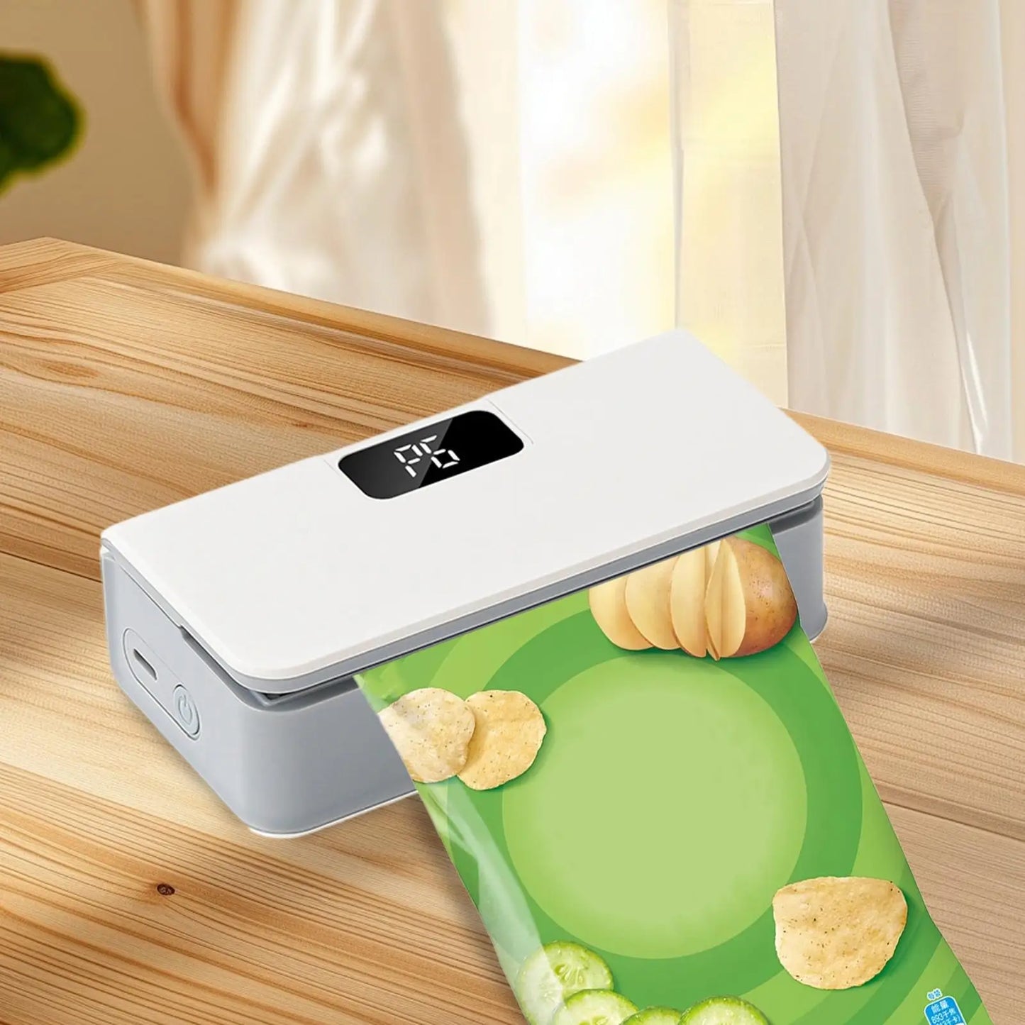 Avyroa™ Mini Bag Sealer - Rechargeable Heat Sealer & Cutter