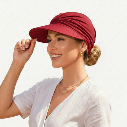 🔥 Summer Hot Sale 67% OFF💕UPF 50+ Sun Visor Ponytail Hat