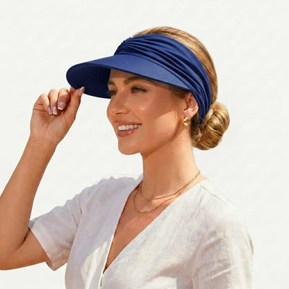 🔥 Summer Hot Sale 67% OFF💕UPF 50+ Sun Visor Ponytail Hat