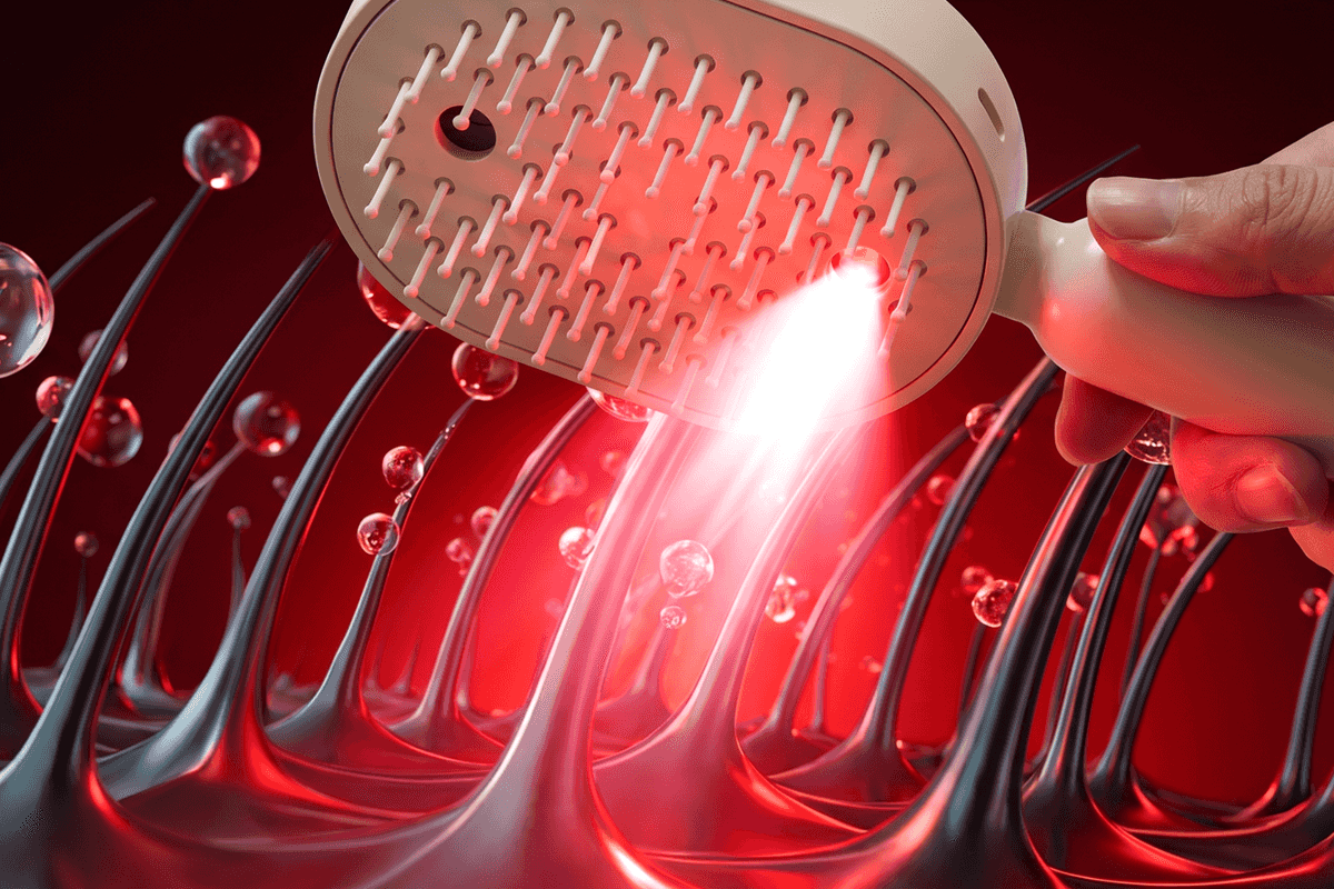 650 nm red-light scalp care