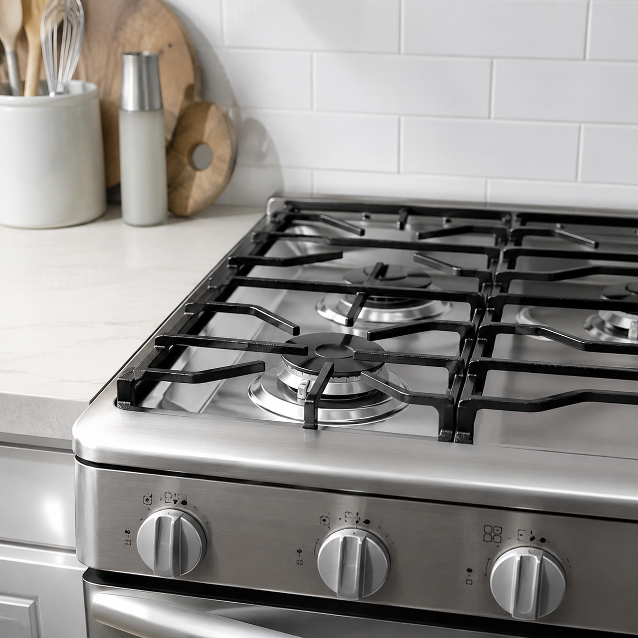 Clean stove after