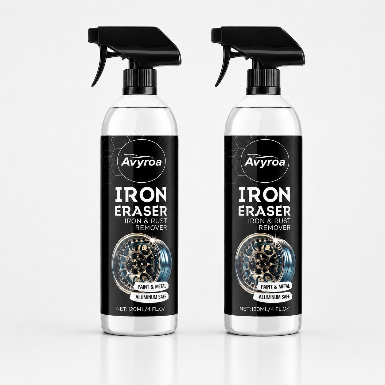 2 bottles Avyroa Iron Eraser