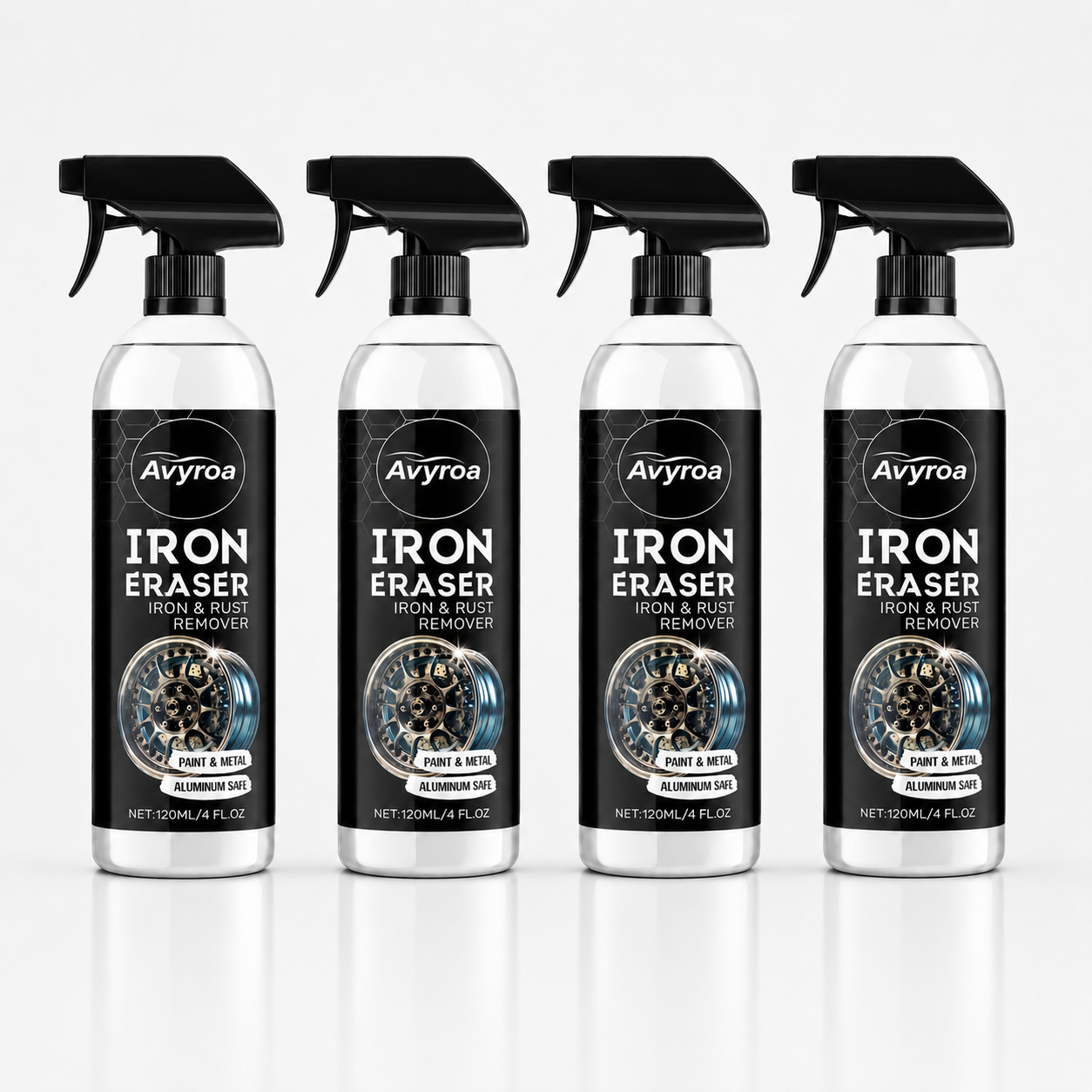 4 bottles Avyroa Iron Eraser