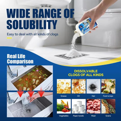 Foaming Drain Cleaner: Dissolves 200+ Clogs & Kills 99% Bacteria