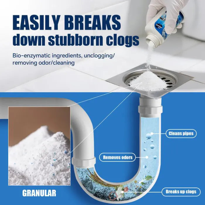 Foaming Drain Cleaner: Dissolves 200+ Clogs & Kills 99% Bacteria