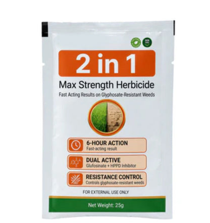 💥LAST DAY SALE 60% OFF💥Stop Tough Weeds Fast — 2-in-1 Max Strength Herbicide for Glyphosate-Resistant Growth
